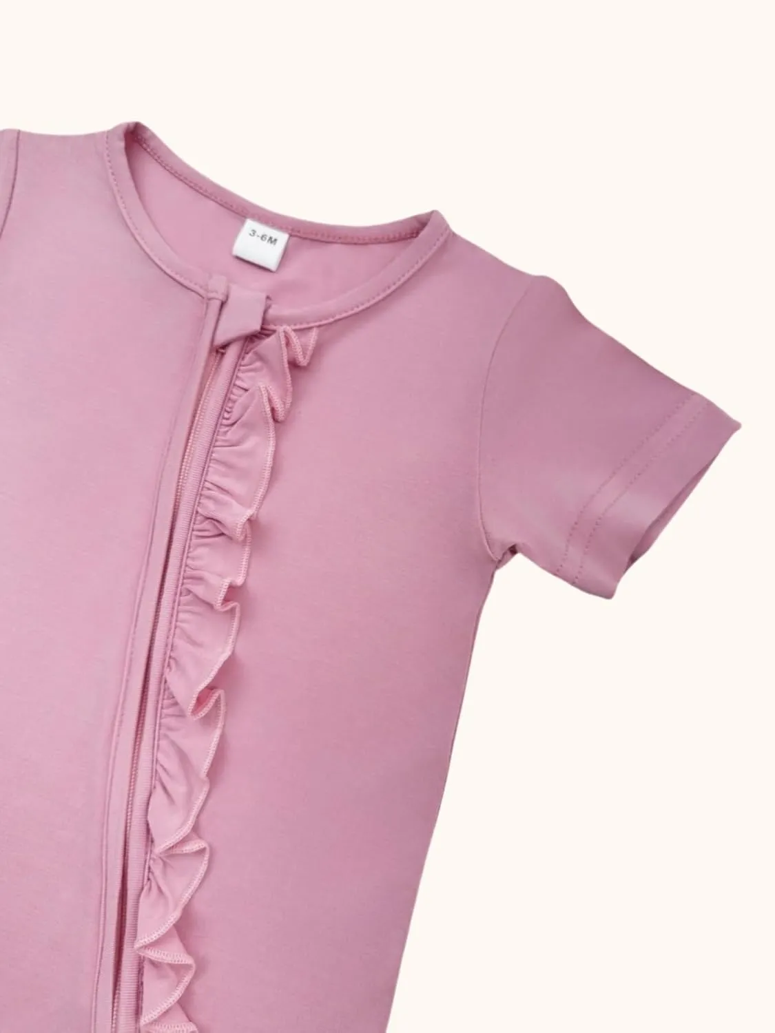 Bow Dream Baby Girl Romper 2 pack Bamboo Rayon Baby Clothes Short Sleeve Jumper Baby Girls’s One-Piece Rompers Summer