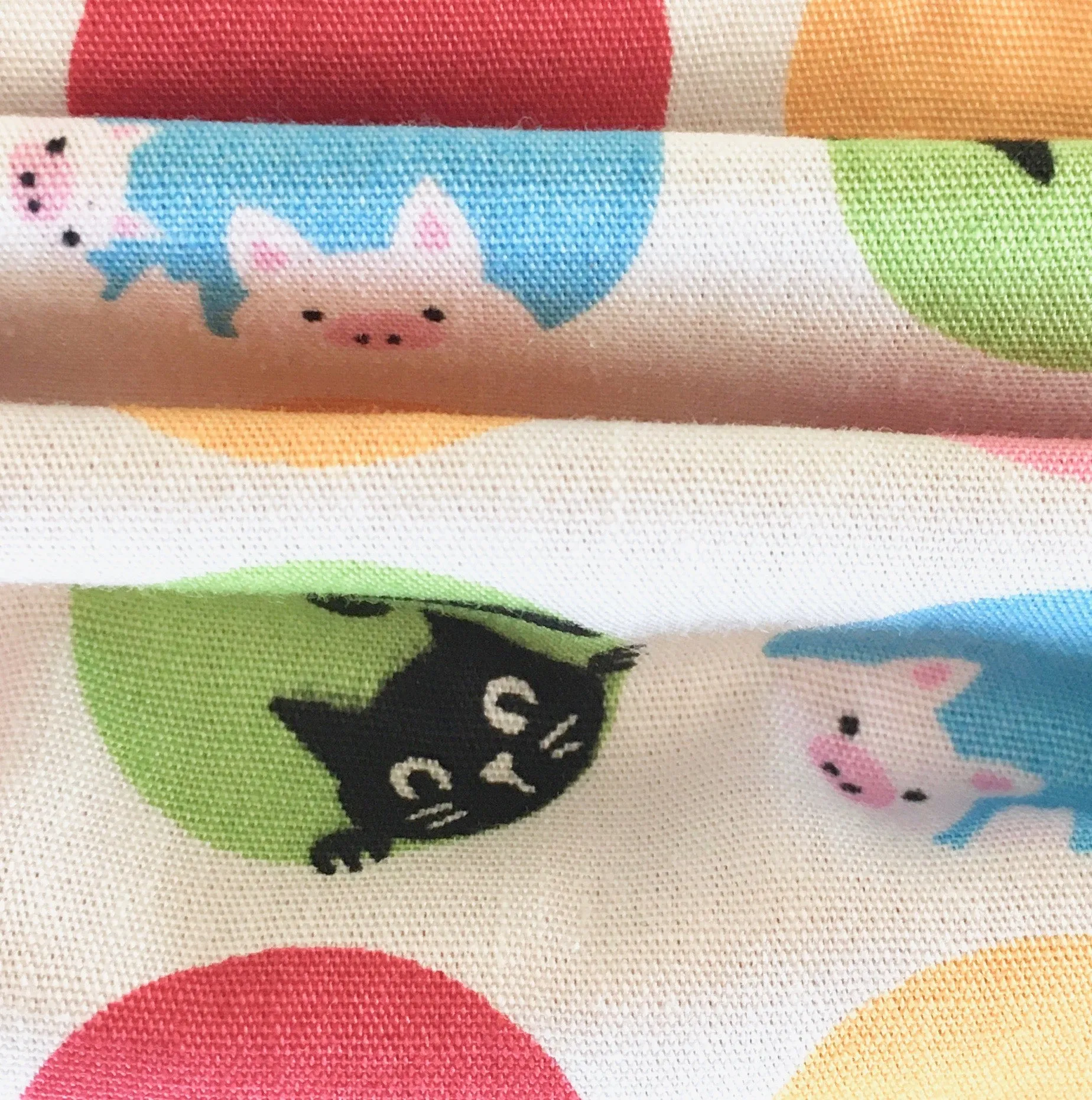 Cute Kids Surgical-Style Face Mask Dotty Animals