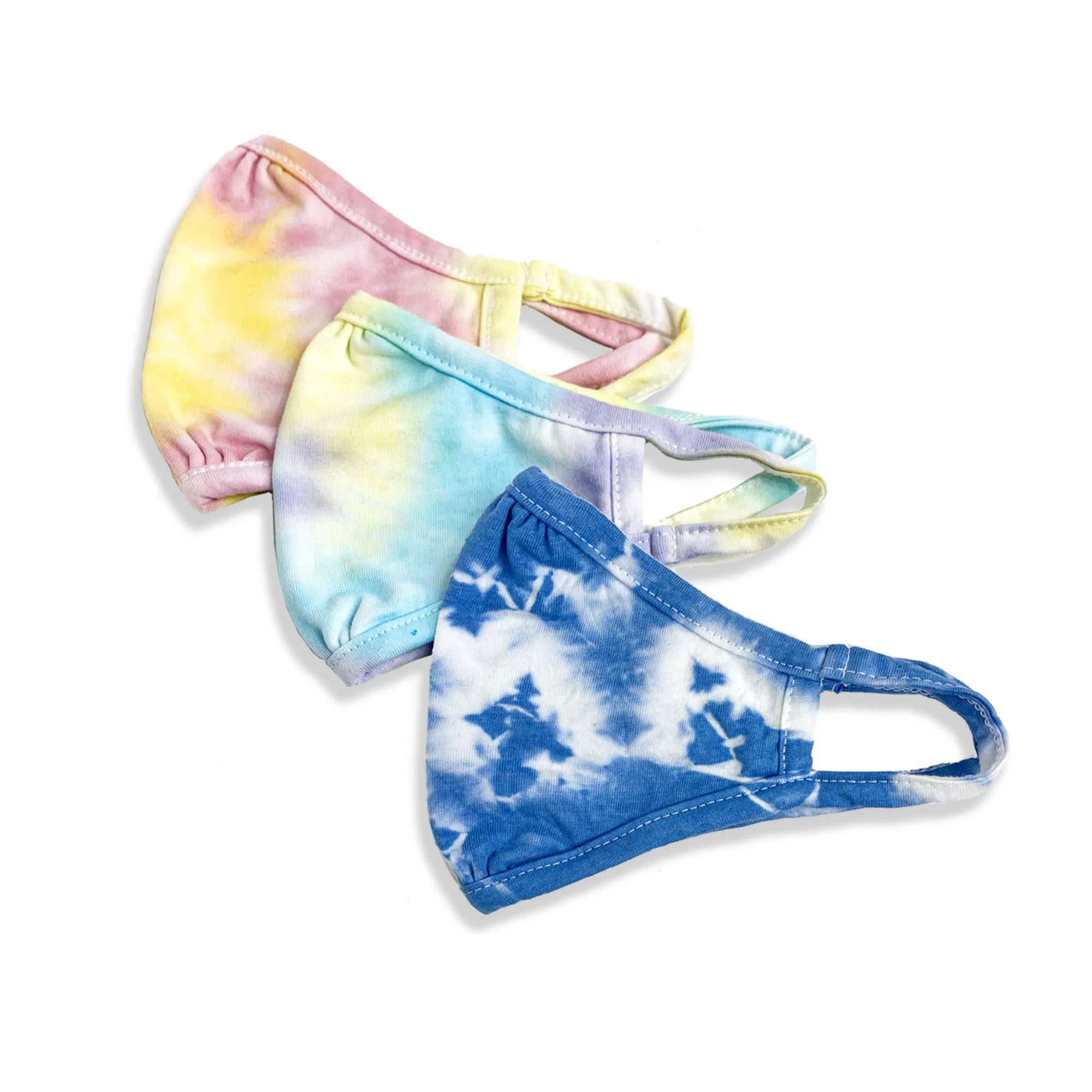 Eco-friendly Tie Dye Face Masks for Kids