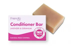 Friendly Soap Natural Conditioner Bar Lavender & Geranium 90g