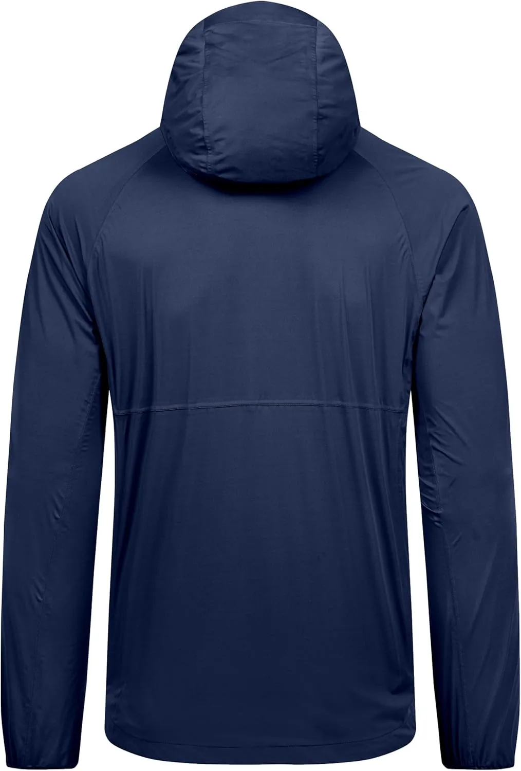 Little Donkey Andy Mens Ultra Light Rain Jacket, Stretch Waterproof Raincoat with Hood for Hiking, Running