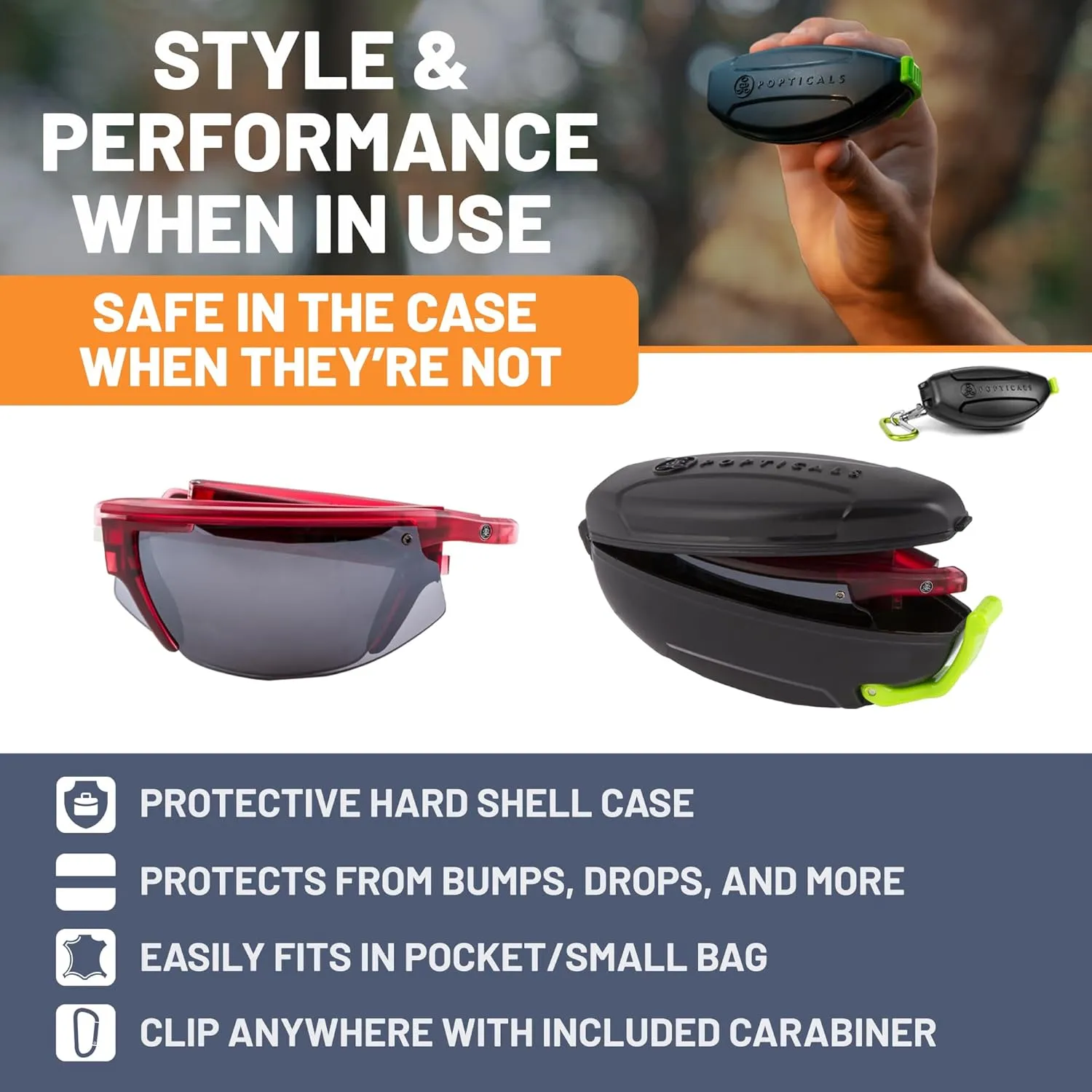 PopStar Polarized, Foldable Sunglasses for Your Outdoor Essentials