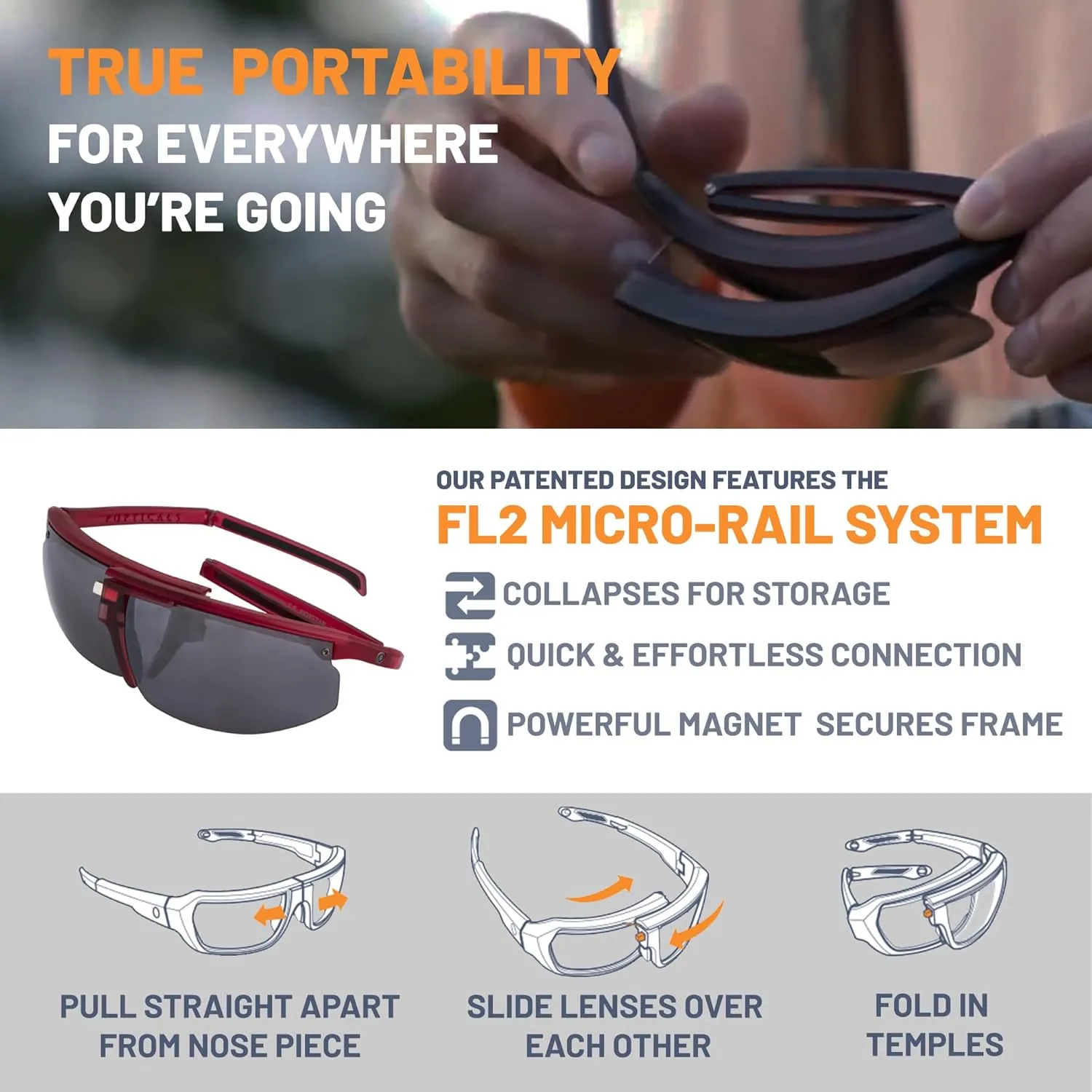 PopStar Polarized, Foldable Sunglasses for Your Outdoor Essentials