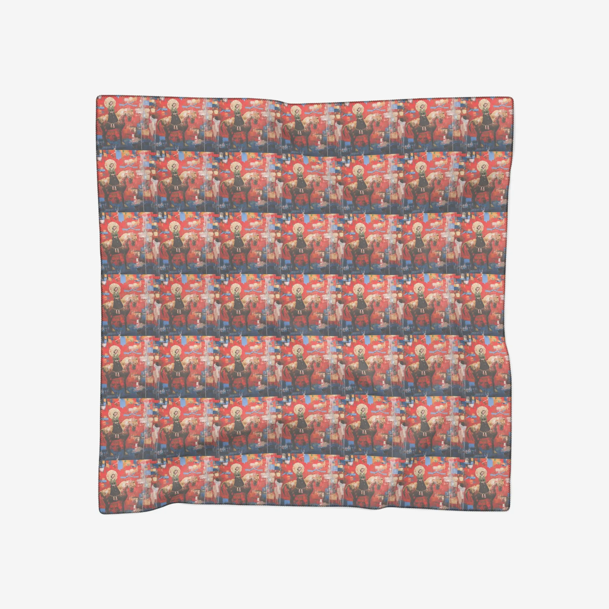 Ride in Sunset Chiffon Scarf