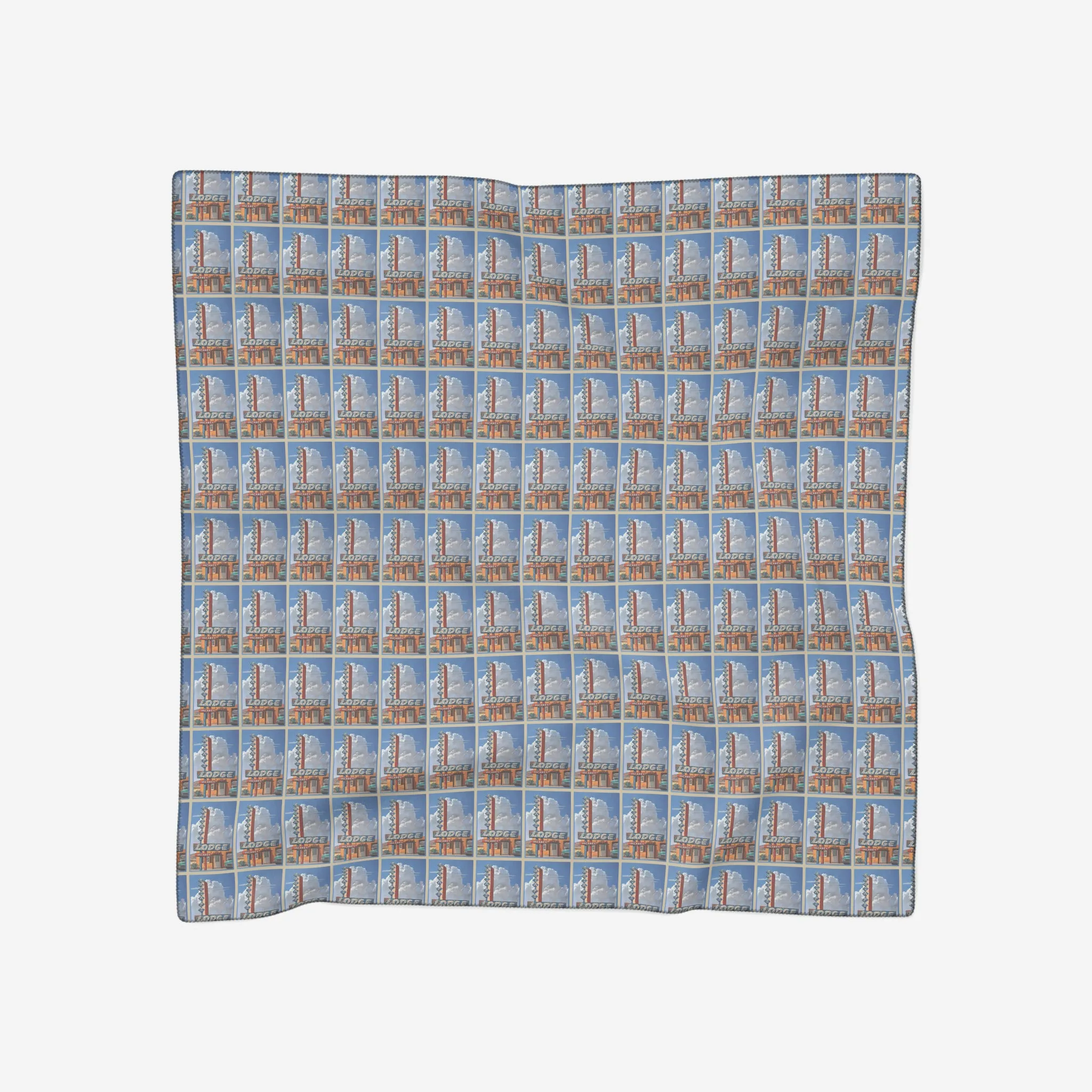 Santa Fe Lodge Chiffon Scarf