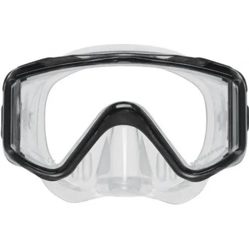 Scubapro Crystal Vu Plus Single Lens Scuba Diving Mask w/ Purge