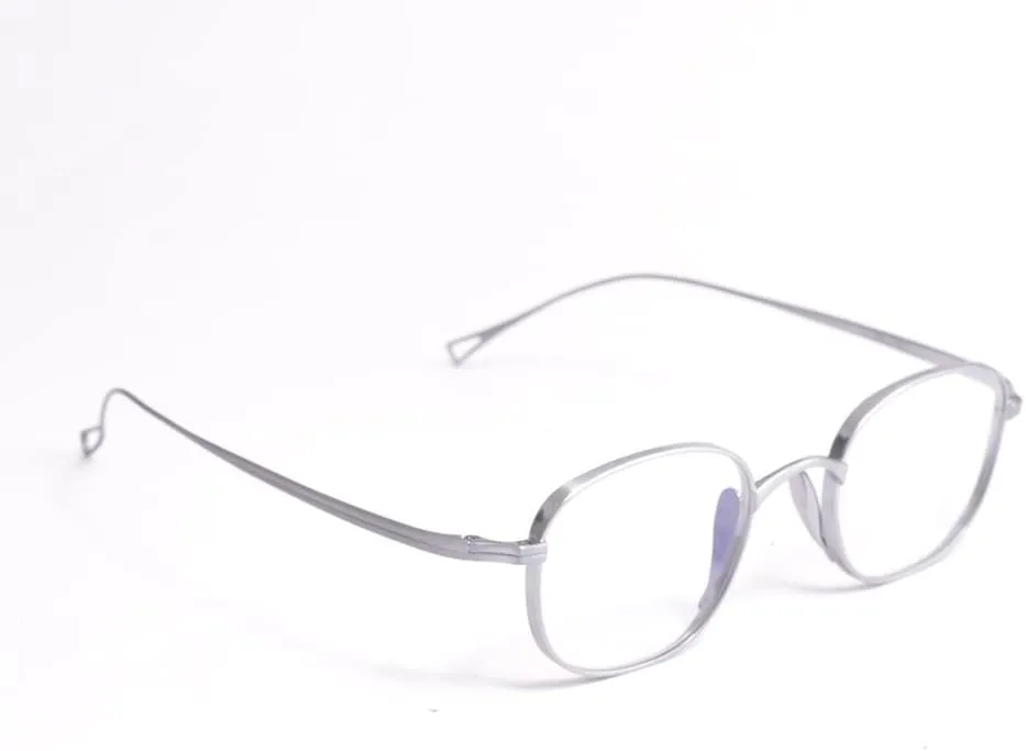 Titanium ultra light decorative glasses frame women men square reading prescription glassess frame