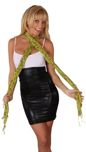 Troo Peace Scarf Green