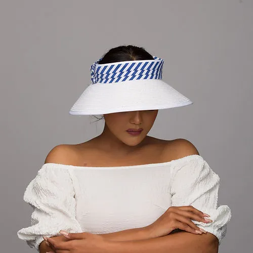 White Sun Hat Rollable Sun Visor (Tang)